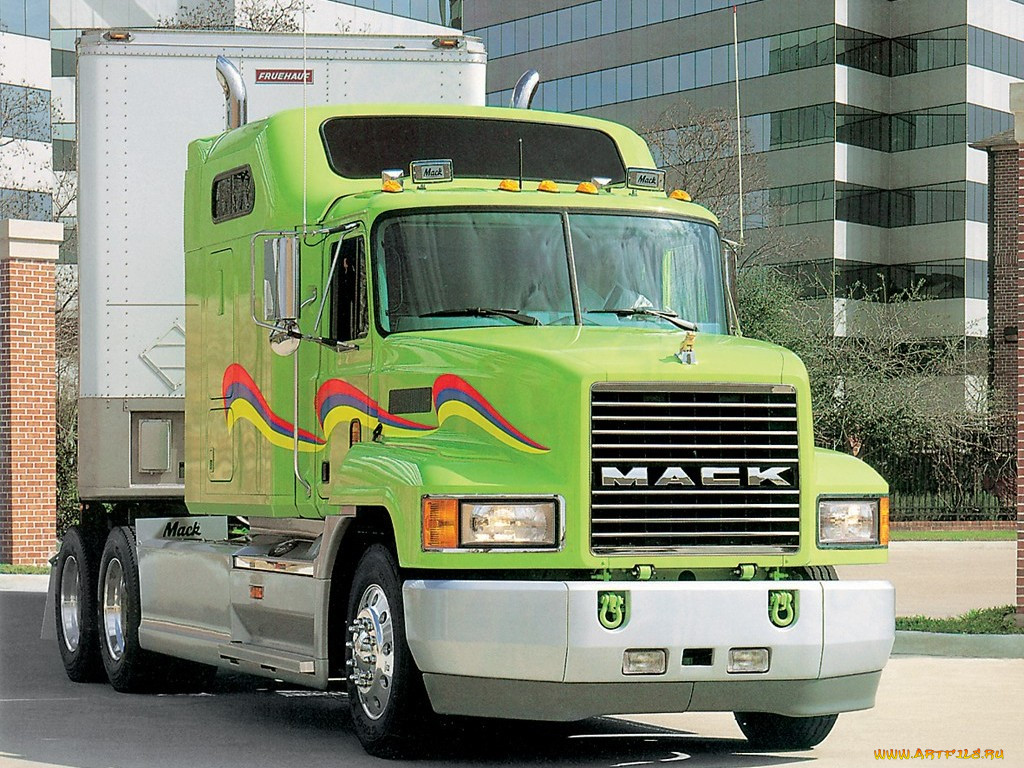 Макк. Mack 817. Седельный тягач Mack. Капотный седельный тягач Mack. Тягач Mack 1024.